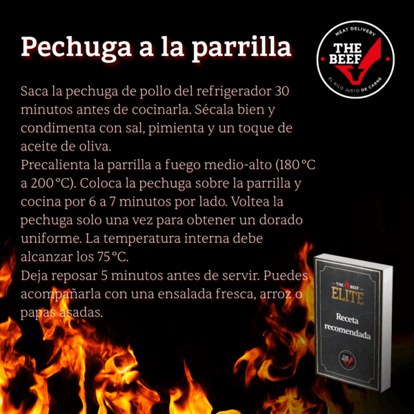 Filete Pechuga pollo deshuesada sin piel congelada( 1 kilo) - Imagen 8