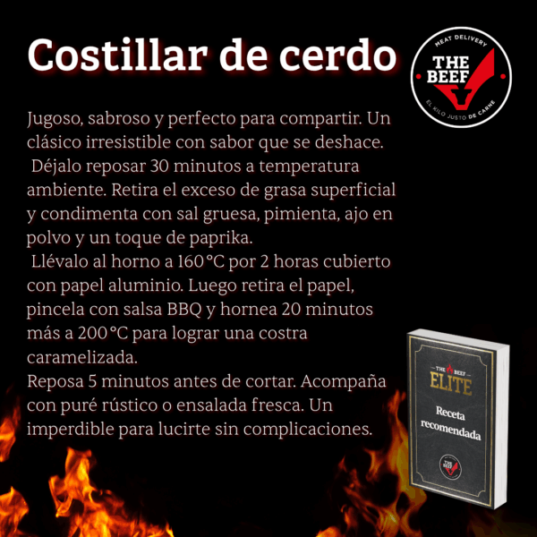 Costillar Cerdo Importado Entero (2,5 Kilos Aprox) - Imagen 8