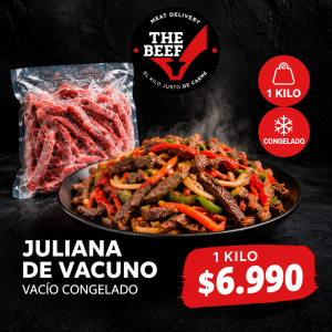 Juliana de Vacuno 1 kg – Envasada al Vacío y Congelada